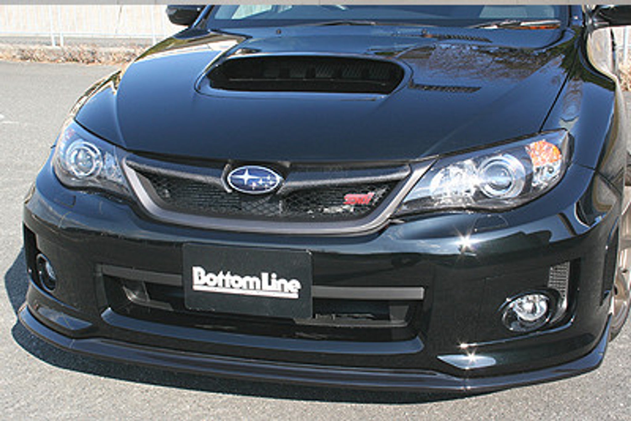 Charge Speed 2011-2014 Subaru WRX STi & Non-STi 4 Doors Sedan GV-B BottomLine Type 1 Carbon Full Lip Kit for STi