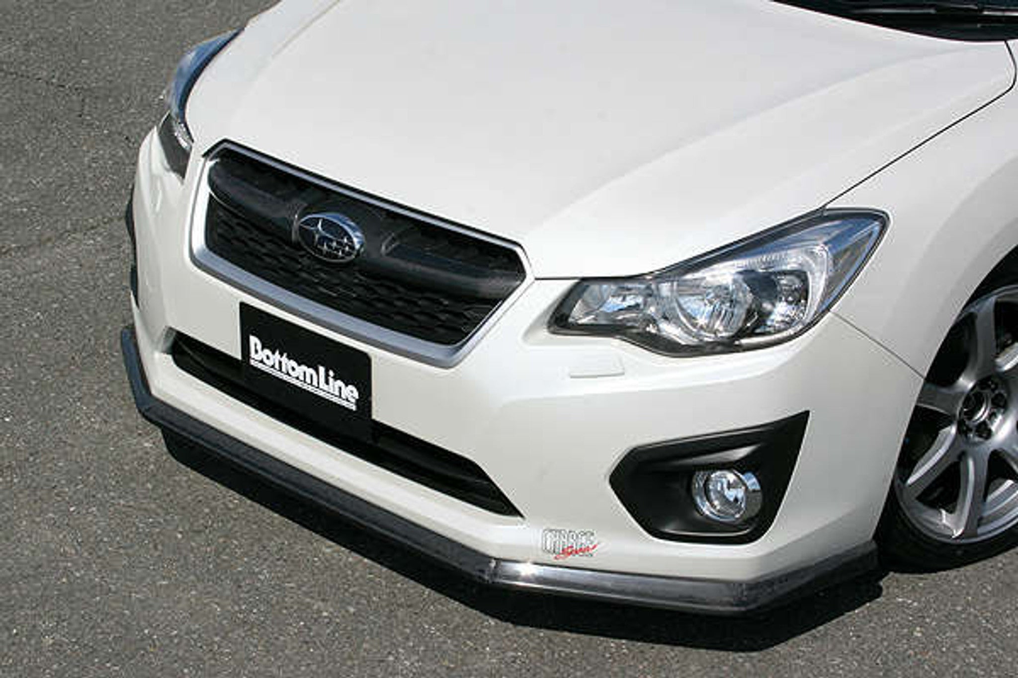 Charge Speed 2012-2015 Subaru Impreza GP 5Dr Hatchback Bottom Line Carbon Full Lip Kit - To be use for Vehicle with NO OEM Side Skirts Model