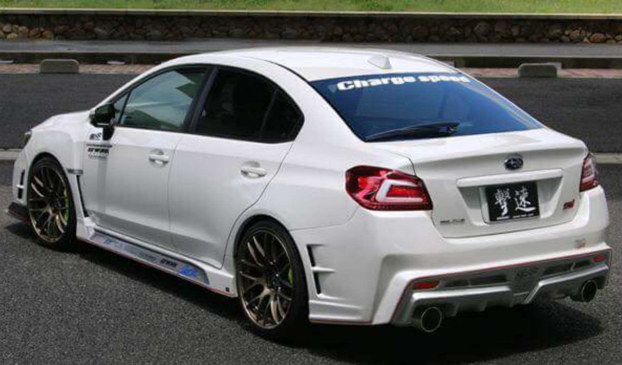 Charge Speed 2015-2021 Subaru WRX/ STi VA S4 Type 3A Complete Kit with Type A FRP FRONT LIP