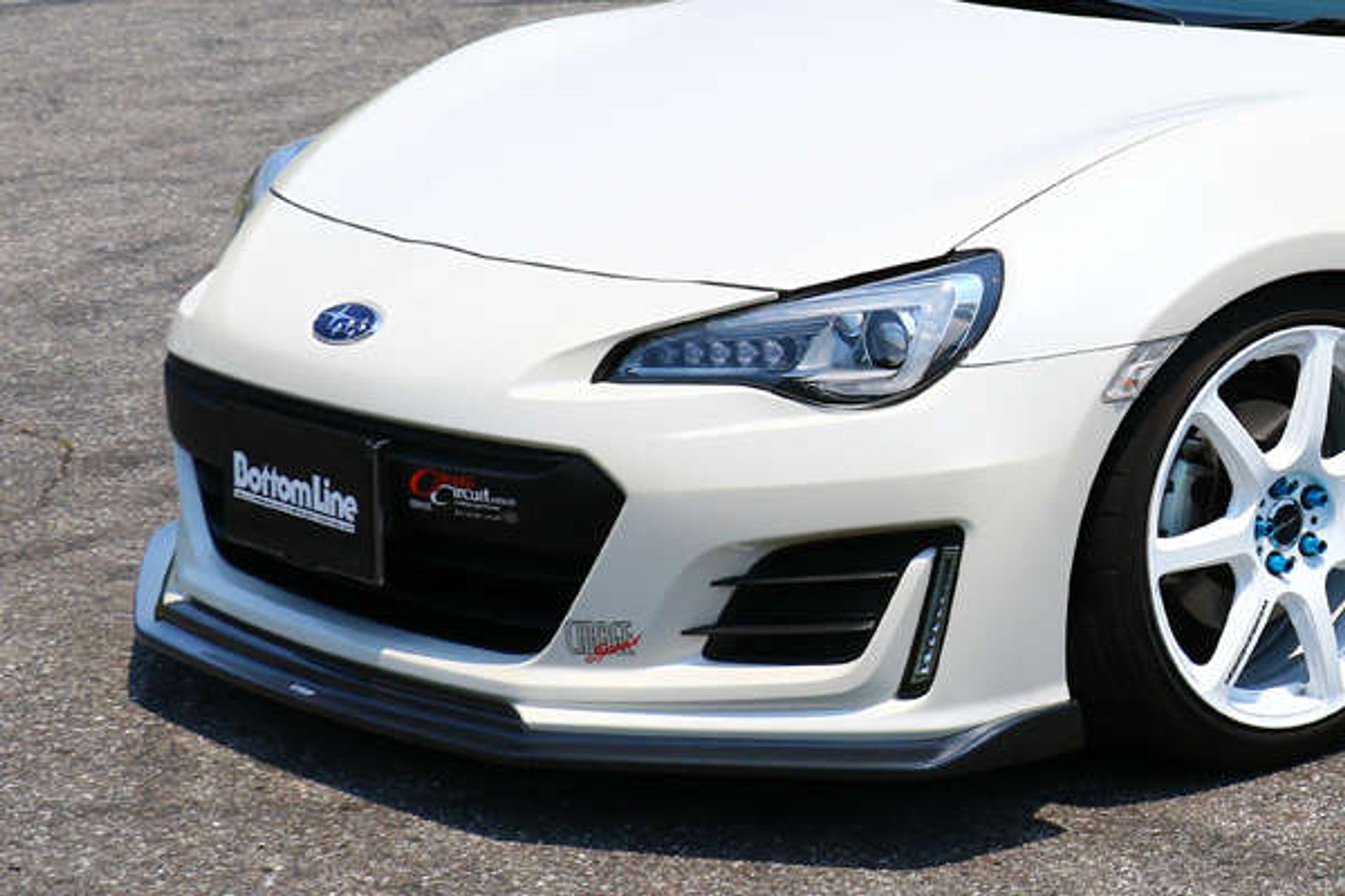 Charge Speed 2017-2021 Subaru BR-Z ZC-6 Kouki Model Bottom Lines Type 1 FRP Front Lip