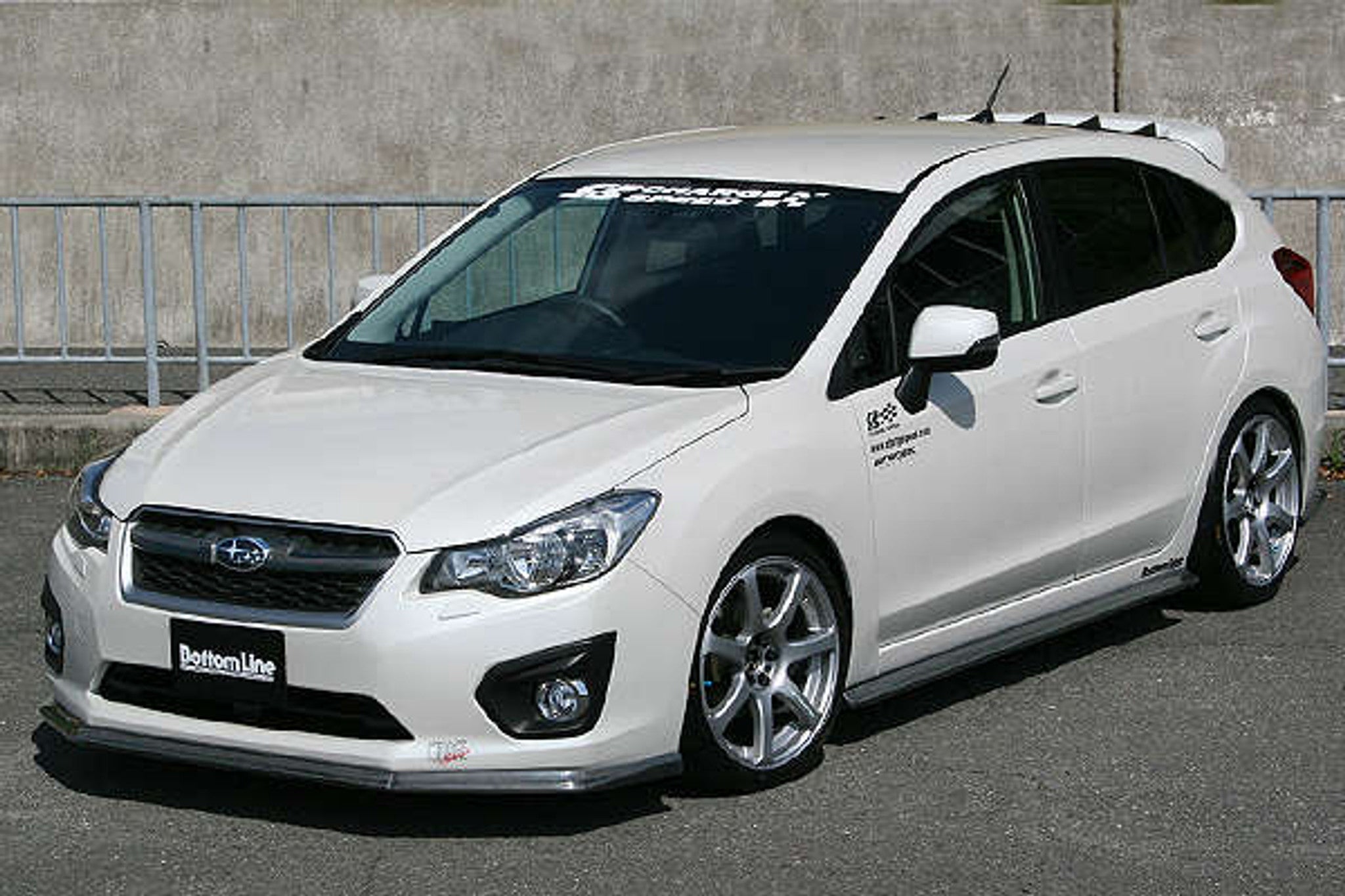 Charge Speed 2012-2015 Subaru Impreza 4Dr Sedan GJ/ 5Dr Hatchback GP Bottom Line Carbon Side Skirts NO OEM Side Skirts