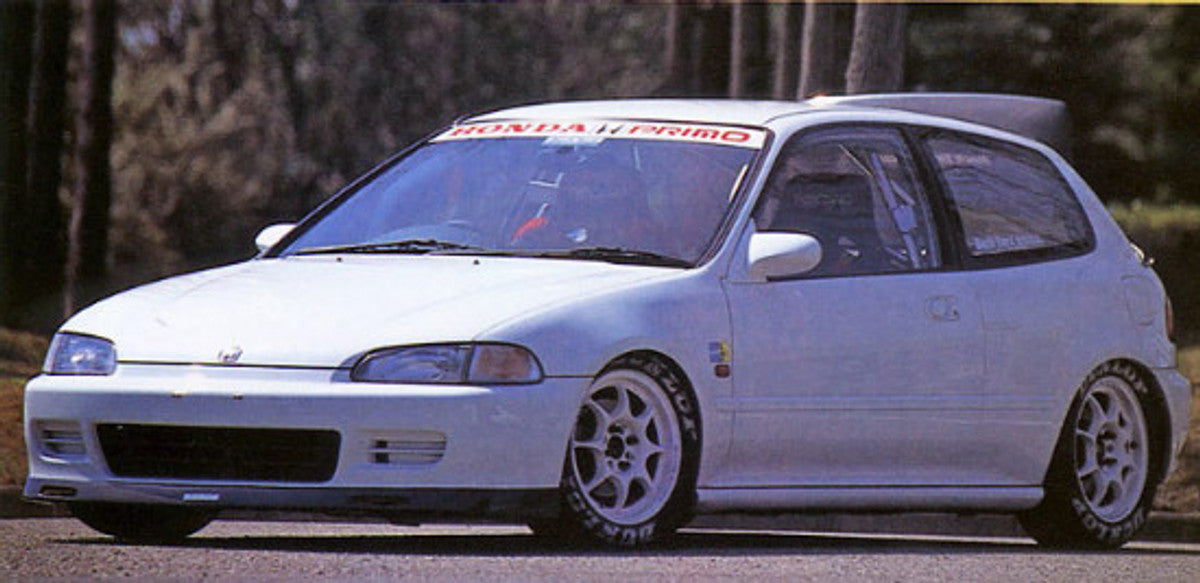AC215RWRBC - BEEYard Special 1992-1995 Civic HB Carbon Roof  Wing