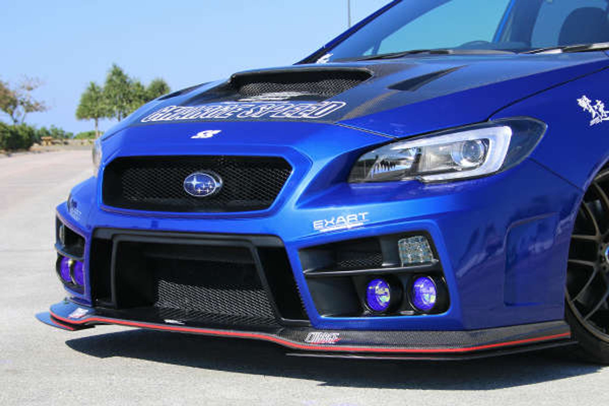 Charge Speed 2015-2021 Subaru WRX/ STi VA S4 Type-1A Front Bumper with FRP FRONT LIP