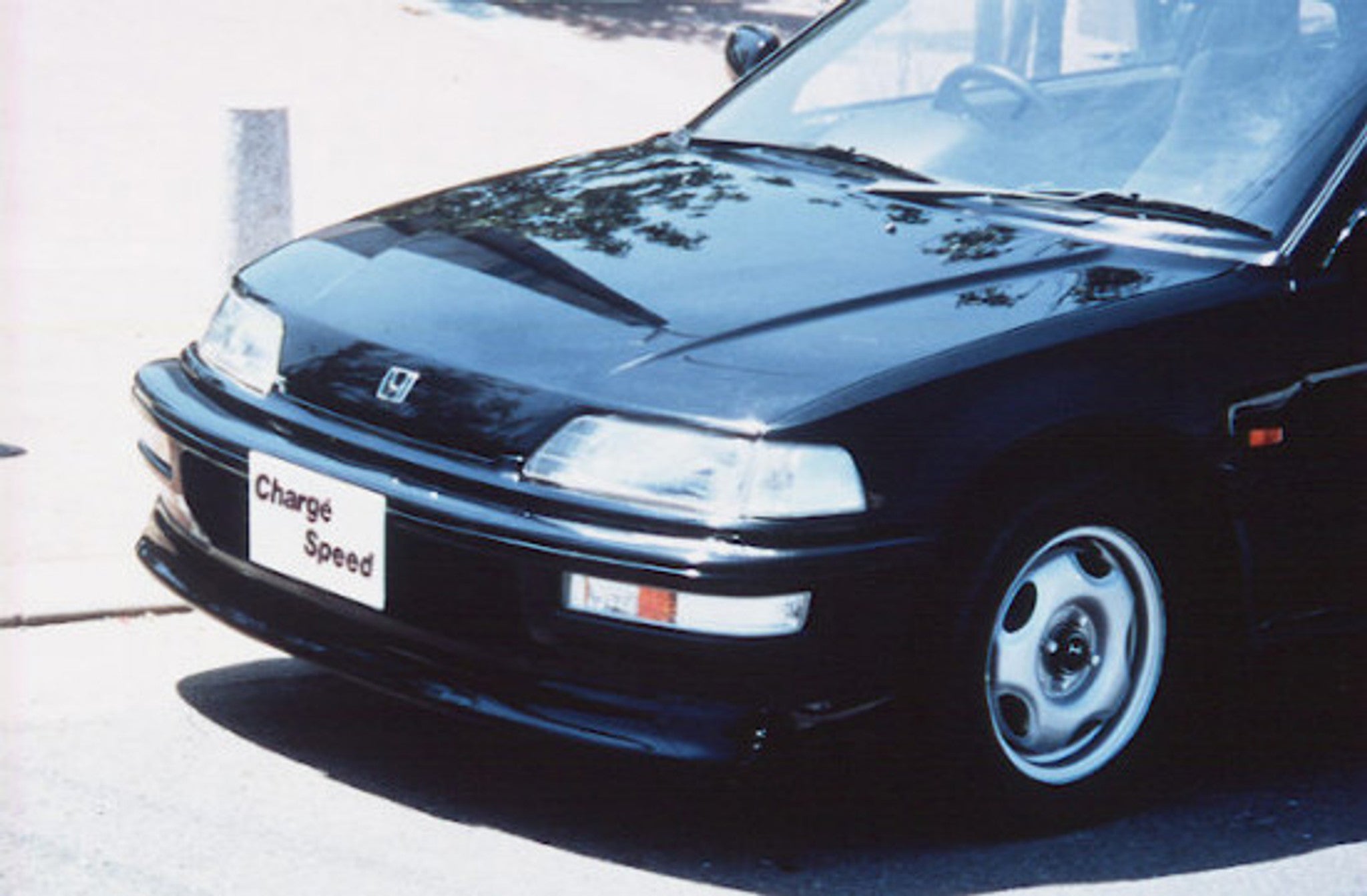 Charge Speed 1990-1991 Honda All Civic EF9 JDM SIR HB Kouki model CARBON Front Spoiler