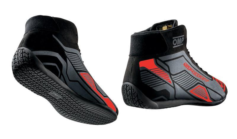 OMP Sport Shoes Fia 8856-2018 Black/Red Sz 44