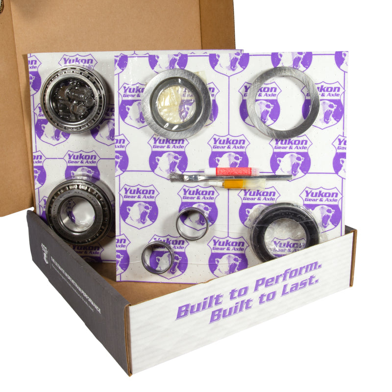 Yukon Gear 9.5in GM 4.56 Rear Ring & Pinion Install Kit Axle Bearings and Seals