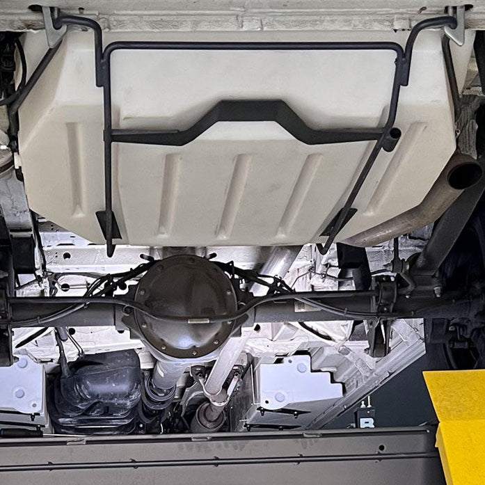 35 Gallon Spare Tire Replacement Fresh Water Tank 07-24 Mercedes Sprinter 144" & 170" 