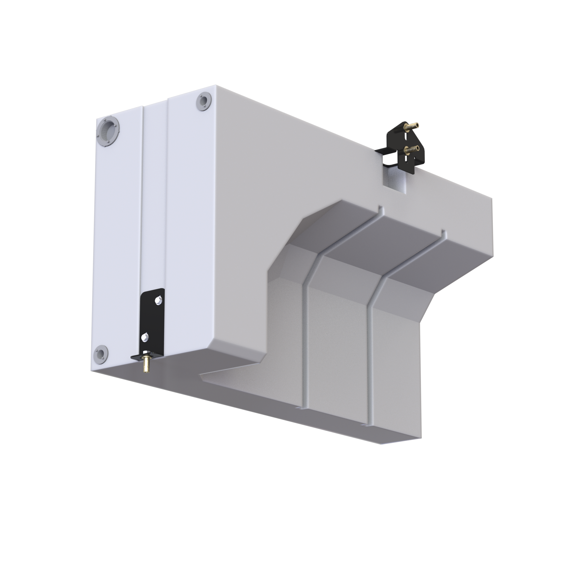 34 GALLON WHEEL WELL WATER TANK (PASSENGER SIDE) FOR 2013-2024 DODGE / RAM PROMASTER 1500, 2500, 3500 136", 159" AND 159" EXT