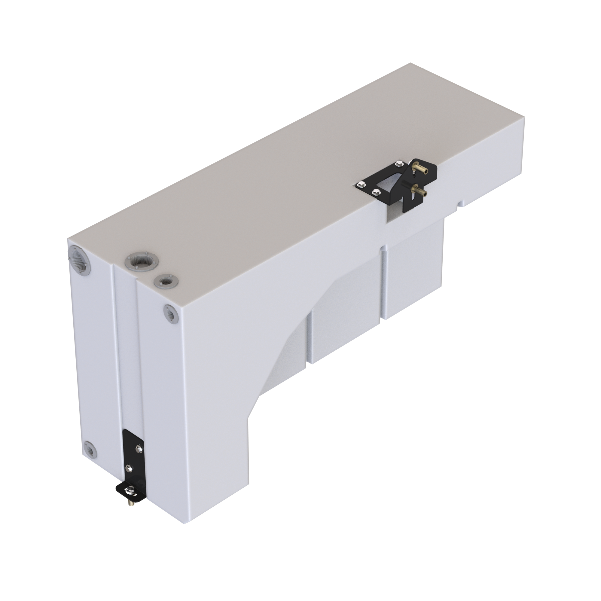 34 GALLON WHEEL WELL WATER TANK (PASSENGER SIDE) FOR 2013-2024 DODGE / RAM PROMASTER 1500, 2500, 3500 136", 159" AND 159" EXT