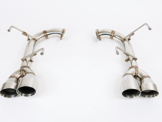 2015-2021 SUBARU WRX STI | MUFFLER DELETE QUAD TIPS CAT-BACK EXHAUST WITH CHROME TIPS
