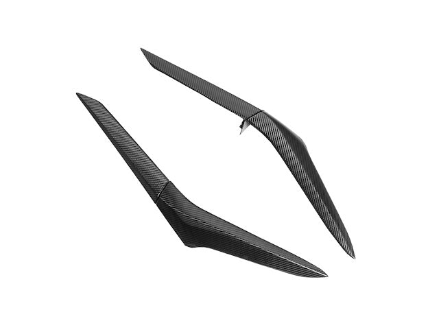 2023+ CORVETTE C8 E-RAY / Z06 | CARBON FIBER SIDE FENDER VENT DOOR TRIM REPLACEMENT PAIR
