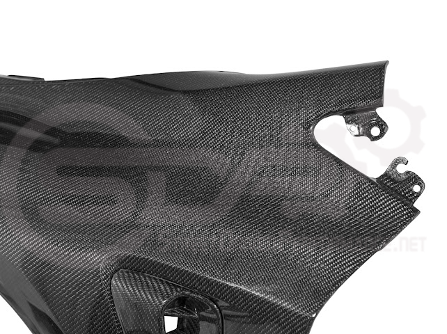 2023-UP GR COROLLA | FACTORY STYLE CARBON FIBER FRONT SIDE FENDERS WITH VENTS (PAIR)