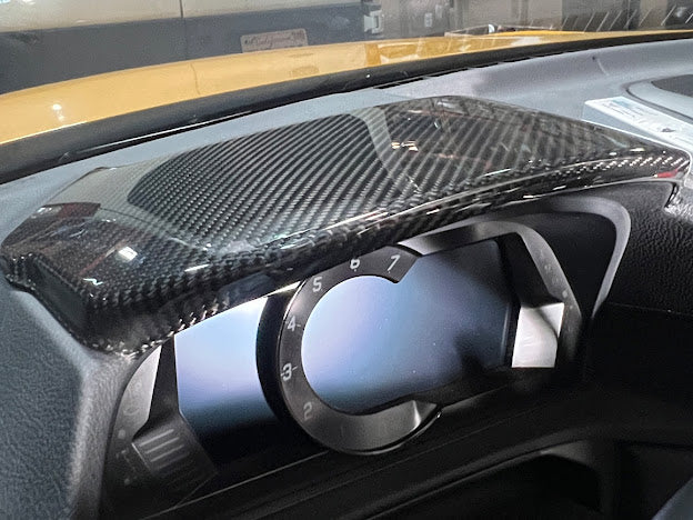 2020-up Toyota GR Supra A90 A91 |Factory Style Carbon Fiber Dashboard Instrument Panel Cover