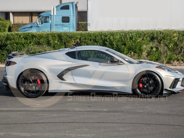 2020+ CHEVROLET CORVETTE C8 STINGRAY | Z06 PACKAGE SIDE SKIRTS ROCKER PANELS GROUND EFFECTS