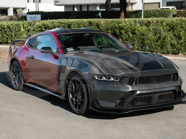 2015-Up Ford Mustang S550 & S650 Coupe | Factory Style Dry CARBON FIBER Tape-On Top Roof Panel Cover