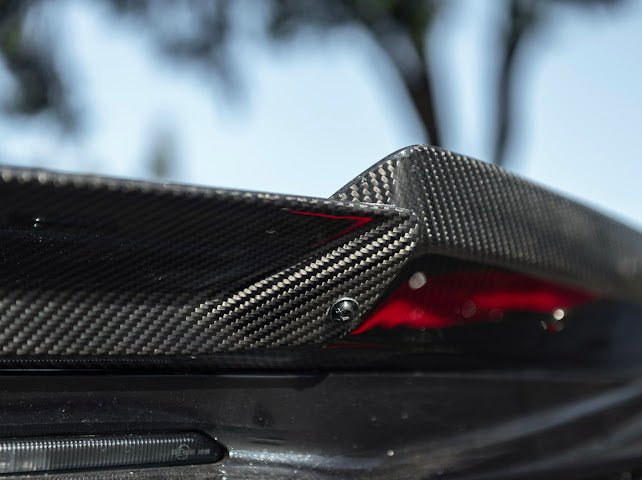 2023-UP CORVETTE C8 Z06 | REAR CENTER WICKERBILL SPOILER WING EXTENTION