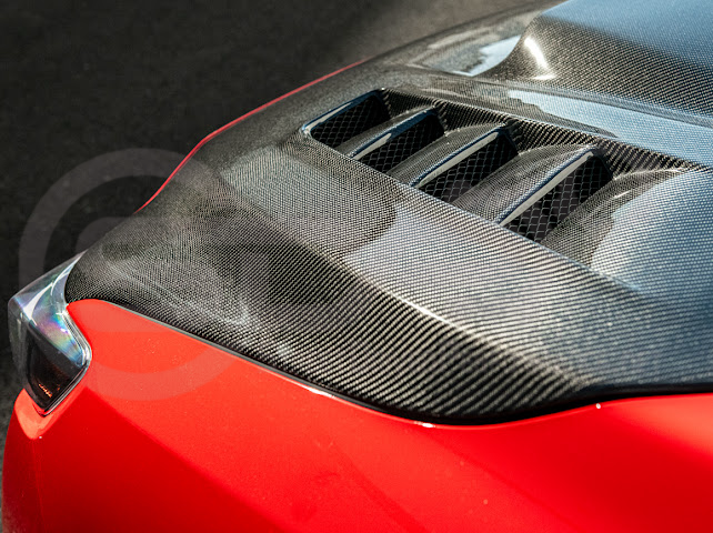 2022-UP SUBARU WRX | JDM VRS STYLE CARBON FIBER FRONT VENTED HOOD