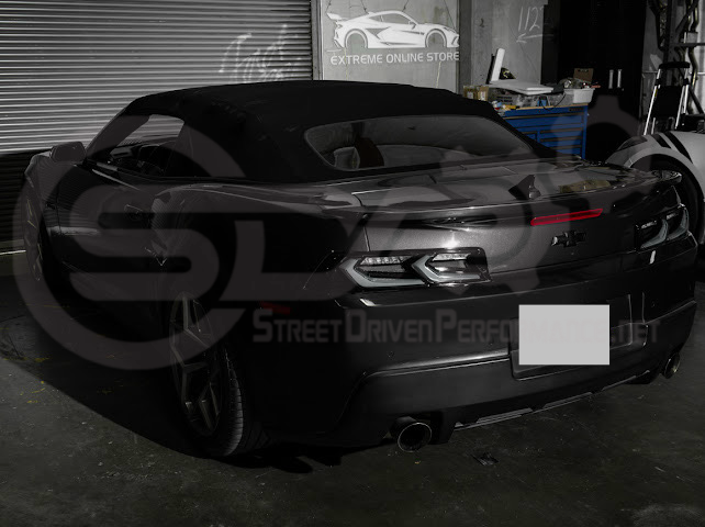 2014-2015 CHEVROLET CAMARO | GM C8 CORVETTE STYLE SEQUENTIAL SIGNAL LED REAR TAILLIGHT PAIR (CLEAR OR SMOKE TINTED LENSES)