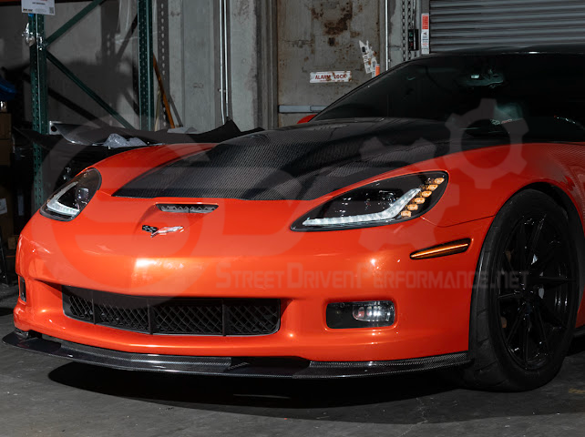 2005-2013 CHEVROLET CORVETTE C6 | C7 STYLE PROJECTOR LED SEQUENTIAL SIGNAL TURN HEADLIGHTS (PAIR)