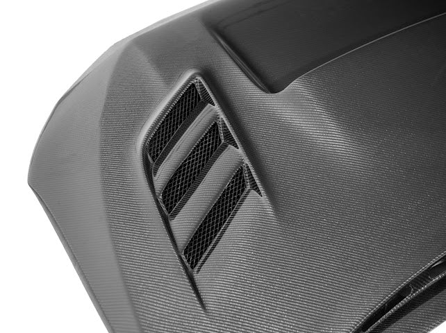 2015-2021 SUBARU WRX STI | JDM VRS STYLE CARBON FIBER FRONT VENTED HOOD