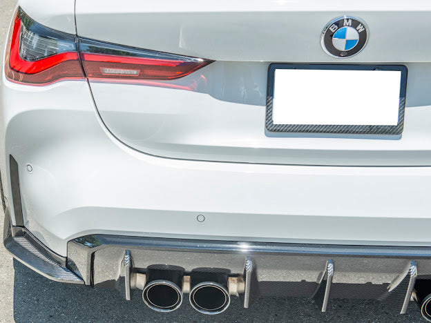 2021-Up BMW G80 M3 | Factory Style CARBON FIBER Rear Apron Lip Splitter Ground Effects