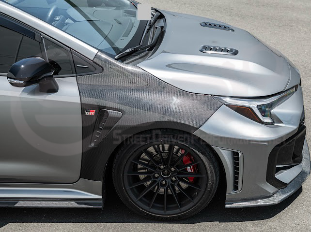 2025-UP TOYOTA GR COROLLA | GR STYLE 3 PIECE FRONT SPLITTER LIP GROUND EFFECTS