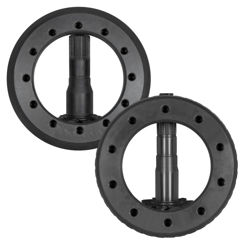 Yukon Gear Ring & Pinion Gear Kit Front & Rear for Toyota 8.75/8IFS Diff (A/T w/E-Locker) 4.88 Ratio