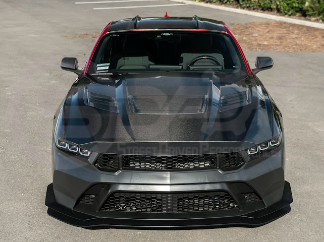 2015-Up Ford Mustang S550 & S650 Coupe | Factory Style Dry CARBON FIBER Tape-On Top Roof Panel Cover