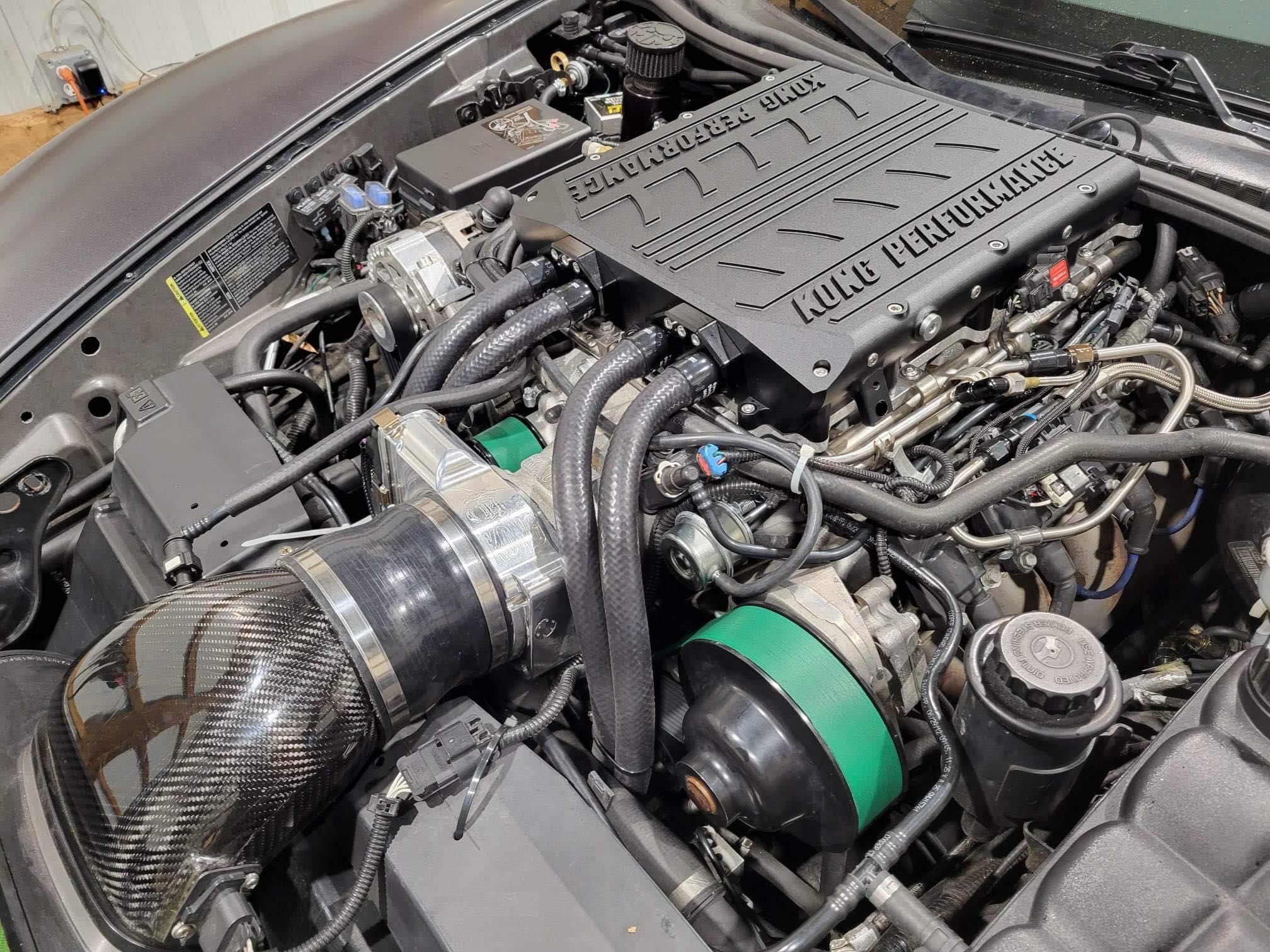 KONG Gen 3 Billet Supercharger Lid (LSA/LS9)