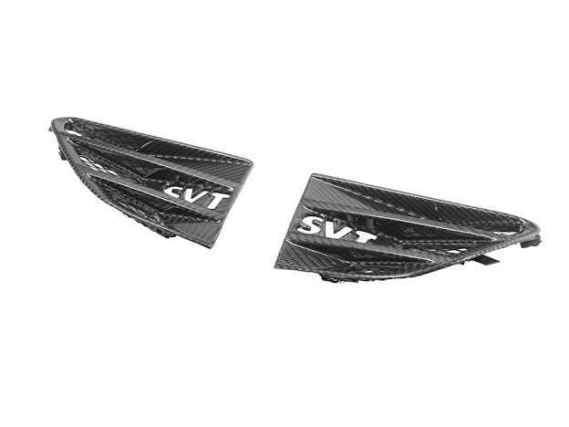2009-2014 Ford F-150 Raptor SVT | SDP Package Carbon Fiber Side Fender Vents Trim Replacement (Pair)