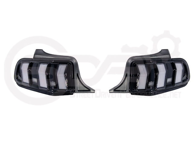 2010-2014 FORD MUSTANG | S650 EURO STYLE SEQUENTIAL SIGNAL LED REAR TAILLIGHTS PAIR