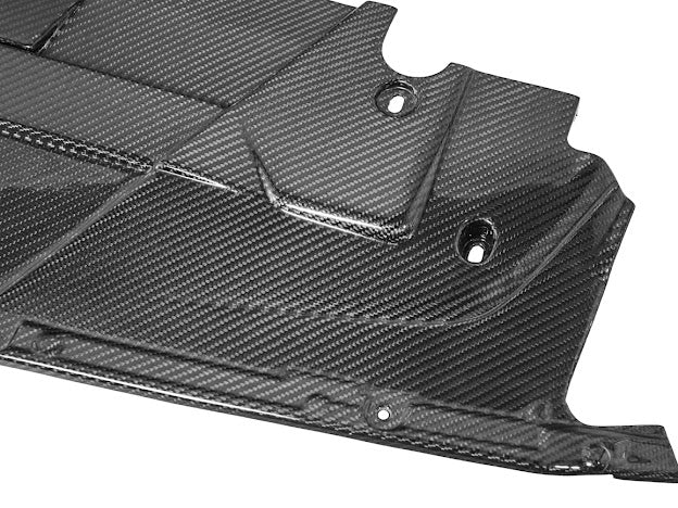 2024-UP MUSTANG S650 | CARBON FIBER ENGINE RADIATOR PANEL TRIM REPLACEMENT