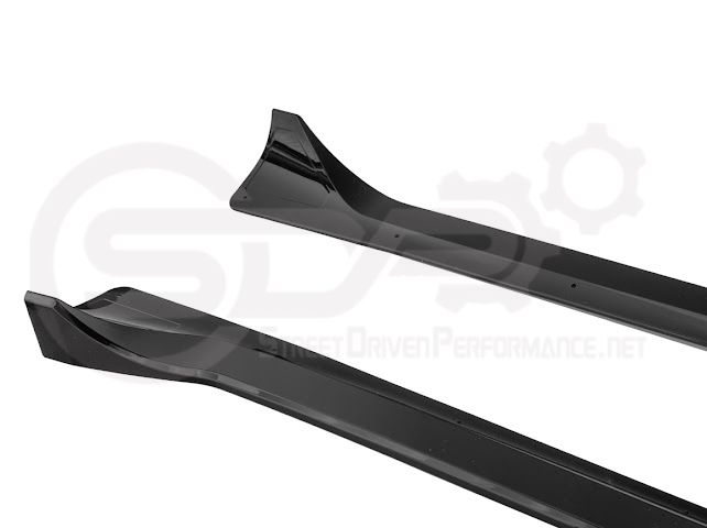 2025-UP TESLA MODEL Y | SDP TRACK STYLE SIDE SKIRTS ROCKER PANEL GROUND EFFECTS PAIR