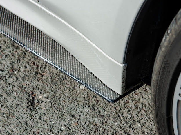 2015-2020 BMW F82 / F83 M4 | M-PERFORMANCE EXTENDED STYLE CARBON FIBER SIDE SKIRTS ROCKER PANELS GROUND EFFECTS