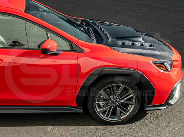 2022-UP SUBARU WRX | JDM VRS STYLE CARBON FIBER FRONT VENTED HOOD