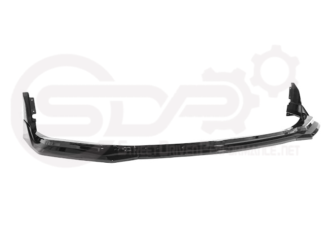 2024-Up Ford Mustang S650 | GTV Style GLOSSY BLACK Add-On Front Lip Splitter Ground Effects