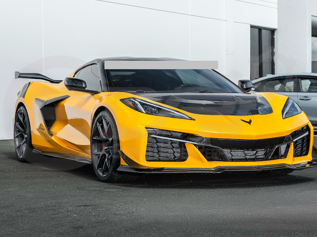 2023+ CHEVROLET CORVETTE C8 Z06 | CARBON FIBER SEQUENTIAL LED DRL LIGHT BAR BEZEL INSERT