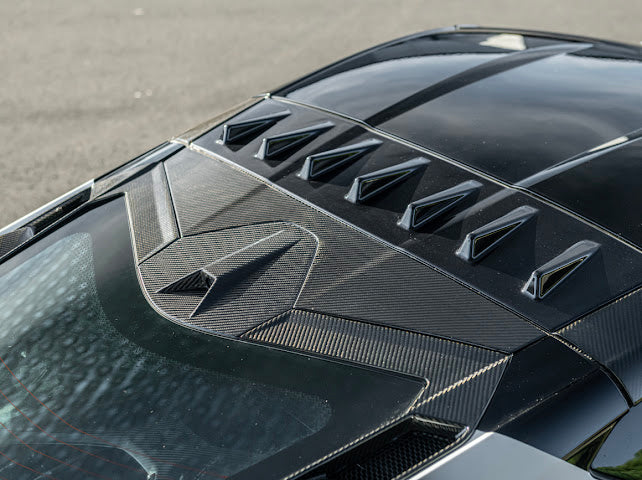 2020-UP CORVETTE C8 WINDSHIELD UPPER MOLDING TRIM SURROUNDING