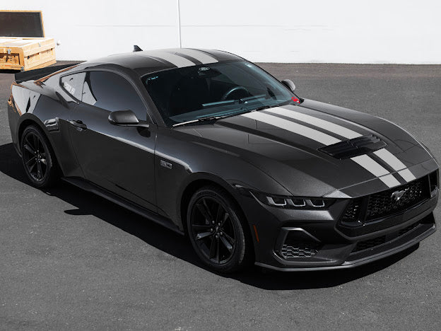 2024-UP FORD MUSTANG S650 | HOOD BODY STRIPE 3M DECALS