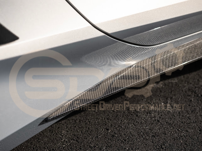 2020+ CHEVROLET CORVETTE C8 STINGRAY | Z06 PACKAGE SIDE SKIRTS ROCKER PANELS GROUND EFFECTS