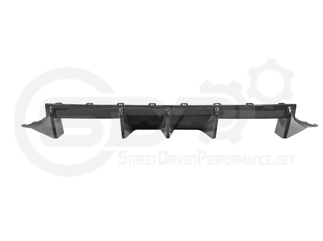 2023-UP BMW G87 M2 | M-SPORT PERFORMANCE V2 STYLE CARBON FIBER REAR BUMPER DIFFUSER