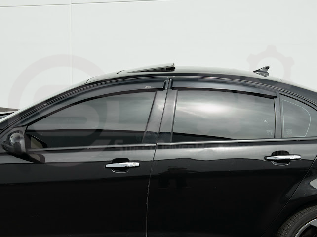 2014-2017 Chevy SS Tape On Style Side Vents Window Visors Rain Guards