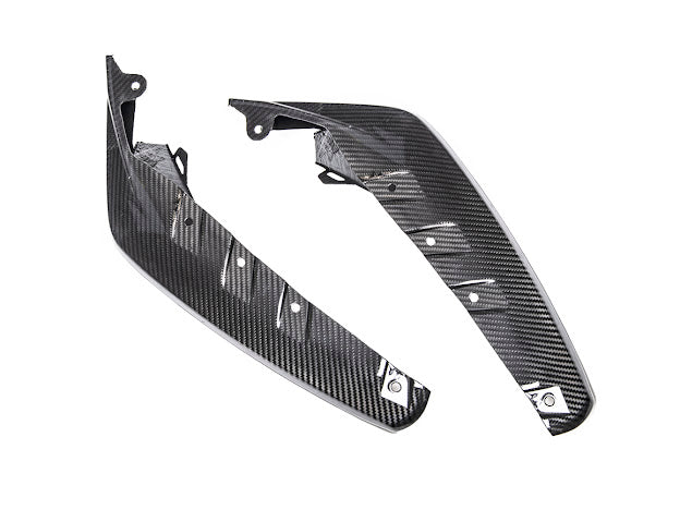 2021-Up BMW G82 / G83 M4 | Factory Extended Style Carbon Fiber Front Lip Splitter Pair Ground Effects