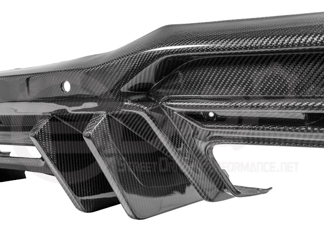 2024+ FORD MUSTANG S650 |  VERSION 2 PACKAGE REAR BUMPER DIFFUSER