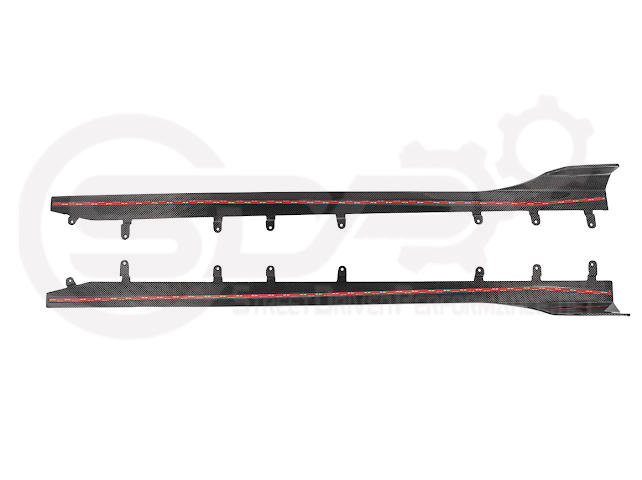 2023-Up BMW G87 M2 | TR Style CARBON FIBER Side Skirts Rocker Panel Extension Ground Effects