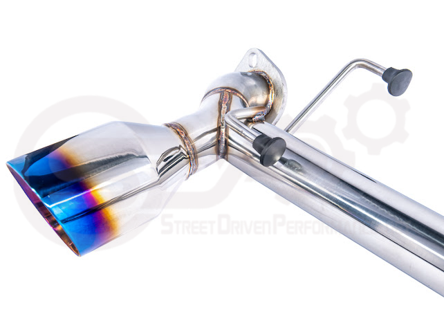 2013-2021 SCION FRS, SUBARU BRZ, TOYOTA 86 | MUFFLER DELETE AXLE BACK DUAL EXHAUST (CHROME TIPS OR BURNT BLUE TIPS)