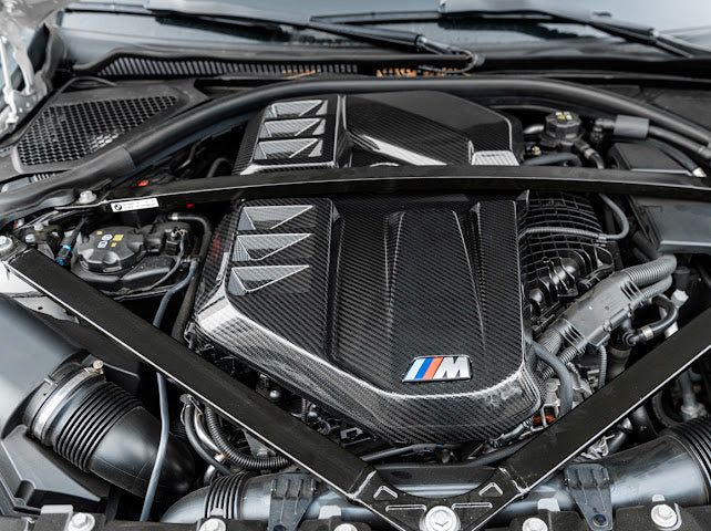 2023-UP BMW G87 M2 | Factory Style Carbon Fiber Front Engine Cover Replacement