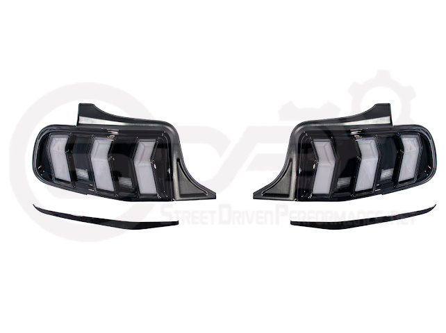 2010-2014 FORD MUSTANG | S650 EURO STYLE SEQUENTIAL SIGNAL LED REAR TAILLIGHTS PAIR