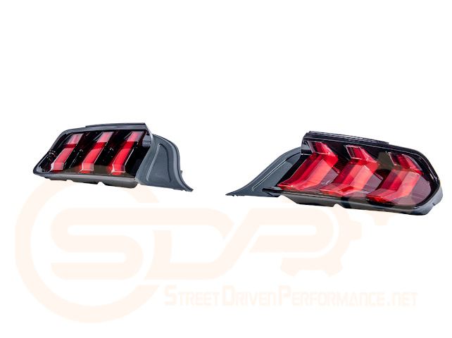 2015-2023 FORD MUSTANG S550 | SIGNAL LED XB RED / CLEAR REAR TAIL LIGHT