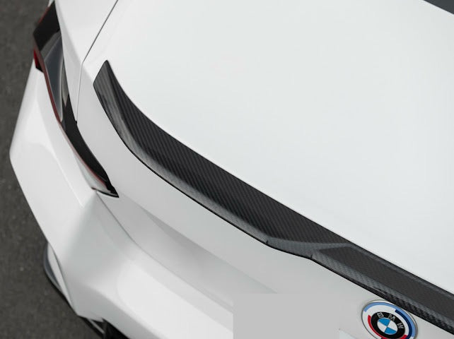 2023-Up BMW G87 M2 | M-Performance Style Carbon Fiber Rear Trunk Spoiler Wing